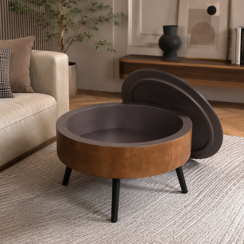 Table basse 31,5 pouces, Brun