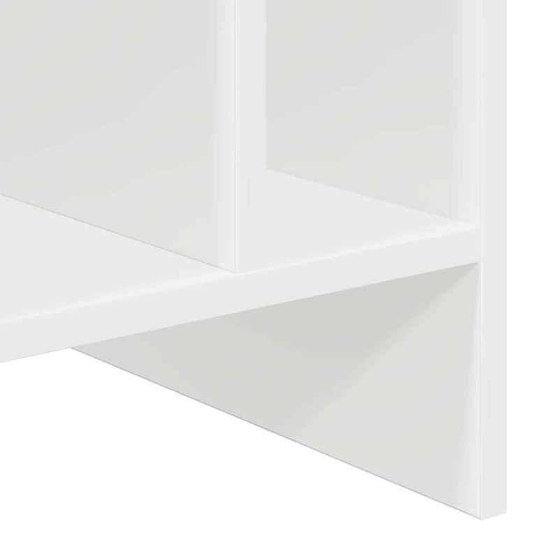 45cm H x 78.5cm W Bookcase, White