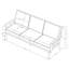 Fairborn Outdoor 3 - Seat Patio Sofa