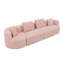 Canapé modulaire modulaire 137,8 po