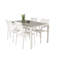 Hiran 4 - Person Patio Dining Set Rectangular Table