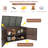 Winado 96 Gallons Gallon Wicker Deck Box in Brown