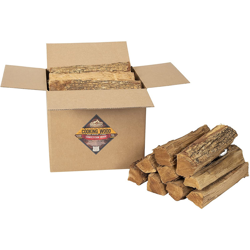 Smoak Firewood Wood Logs, 9" H x 9" W x 9" D