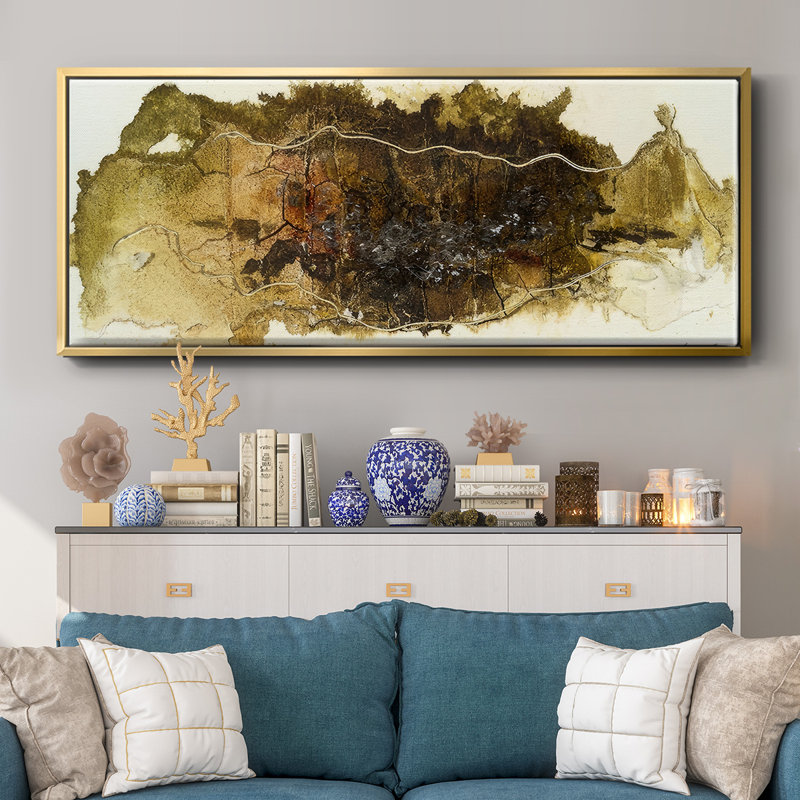 Bonded  I - Framed Canvas