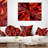 Red Infinity - Abstract Printed Throw Pillow
