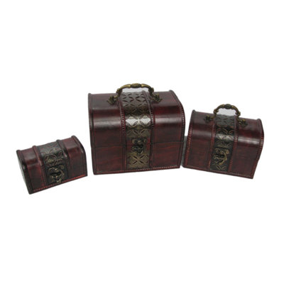 Wooden Decorative Trunk