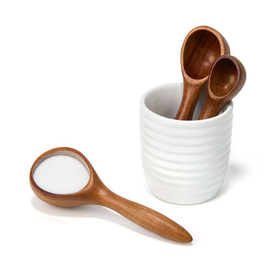Ensemble de 3 cuillères à mesurer avec pot Tom Papa Breaking Bread