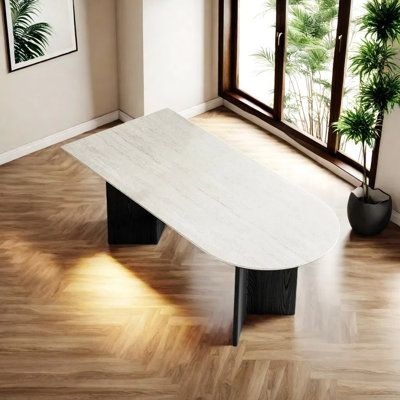 Modern exquisite rock plate dining table