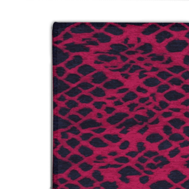 Tapis mauve intérieur et extérieur Trellis, Rectangulaire 8 pi x 10 pi