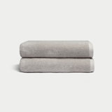 Ribbed Terry Bath Towels