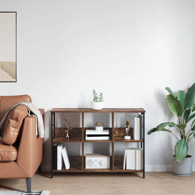 102.01cm W Steel Etagere Bookcase