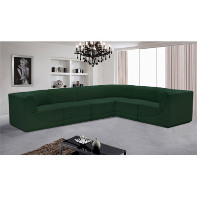 Canapé modulaire rembourré 6 pièces Ollie