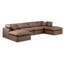 Canapé modulaire en similicuir 6 pièces Itala-94482496