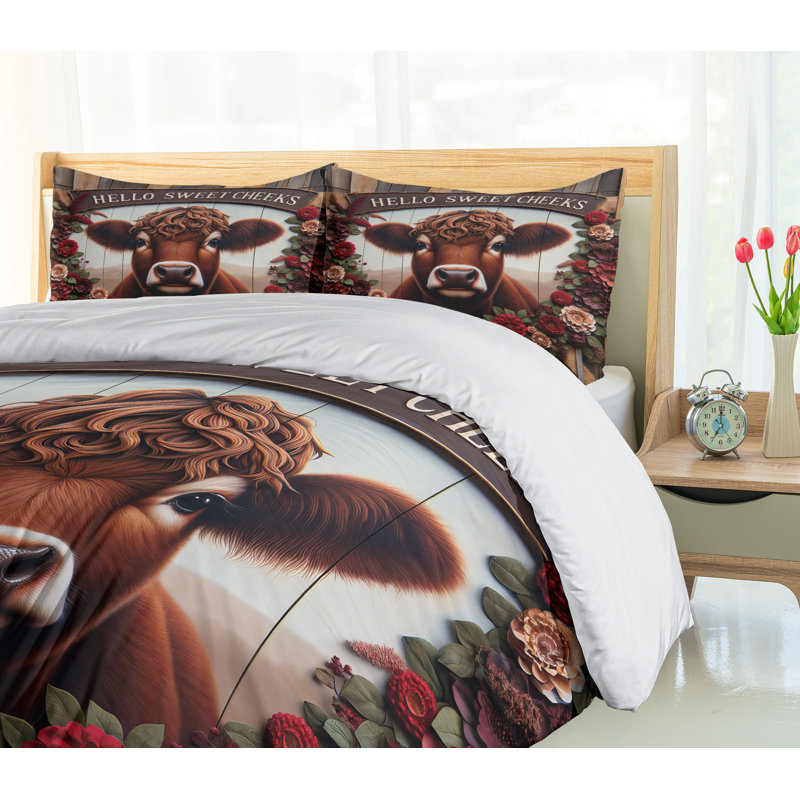 Rustic Duvet Cover, Queen Duvet Cover + 2 Standard Shams