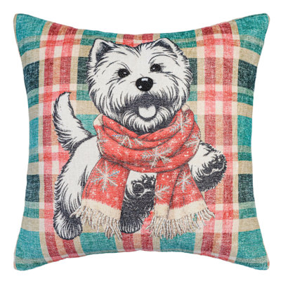Vibhsa Christmas Dog Pillow 20x20