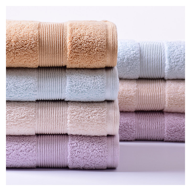 100% Cotton Face Towel, 120g/0.26lb Thickened Adult Towel, Soft Absorbent Plush Cotton Hotel Towel；29.53*13.78inch, Cyan Blue