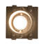 Plafonnier semi-encastré cylindrique 1 lumière 8,25 po