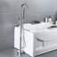 Floor Tub Filler with Diverter