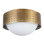 Astoria 10-in Black Flush Mount