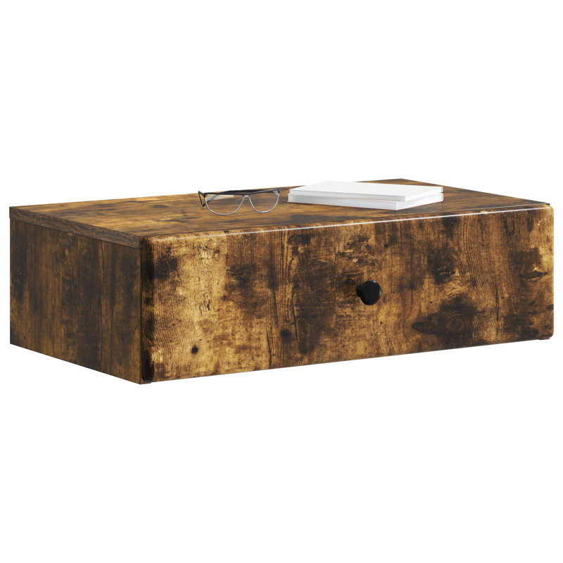 End Table, Smoked Oak