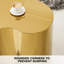 Table basse moderne moderne en acier inoxydable doré-1799608907