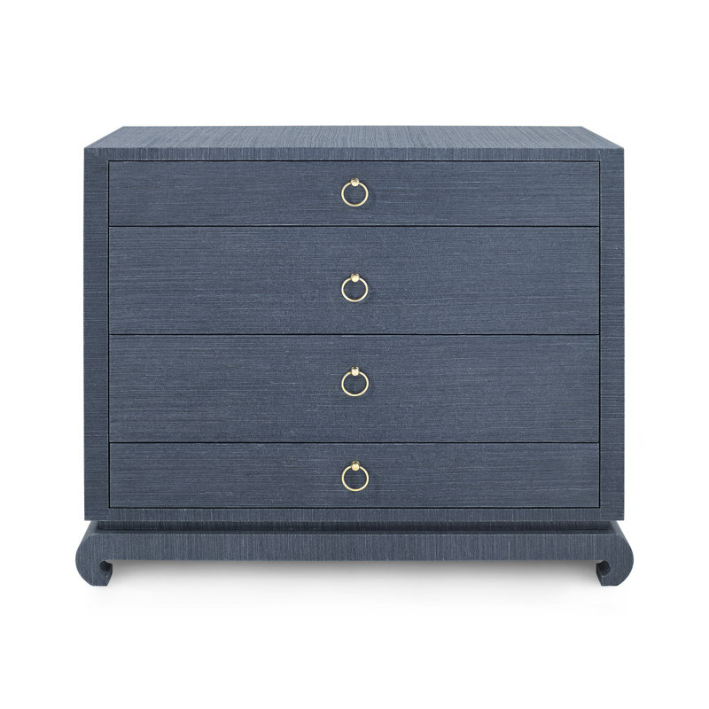 Ming Accent Chest, Navy Blue