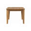Table basse d'extérieur en bois d'acacia