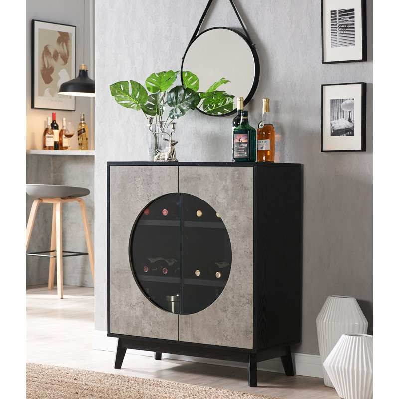 Armoire bar, Noir