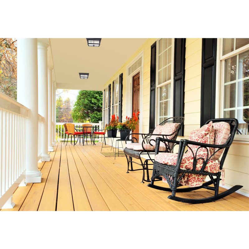 Nanticoke Glass Flush Mount