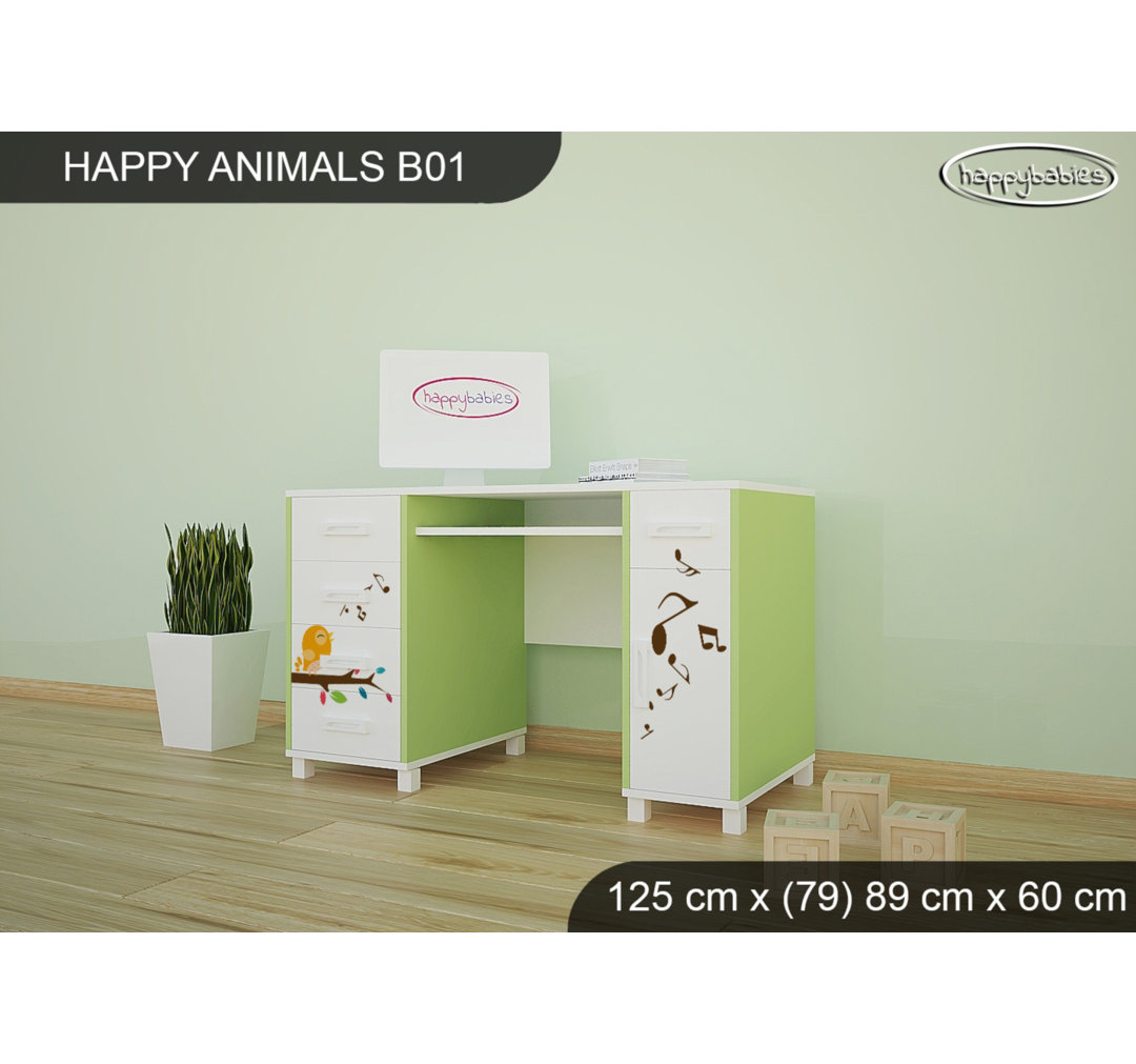 Animals 125cm W Computer Desk