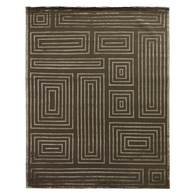 Metro-Velvet Geometric Indoor Rug