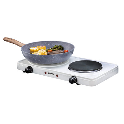Geepas 2000W Double Hot Plate for Flexible