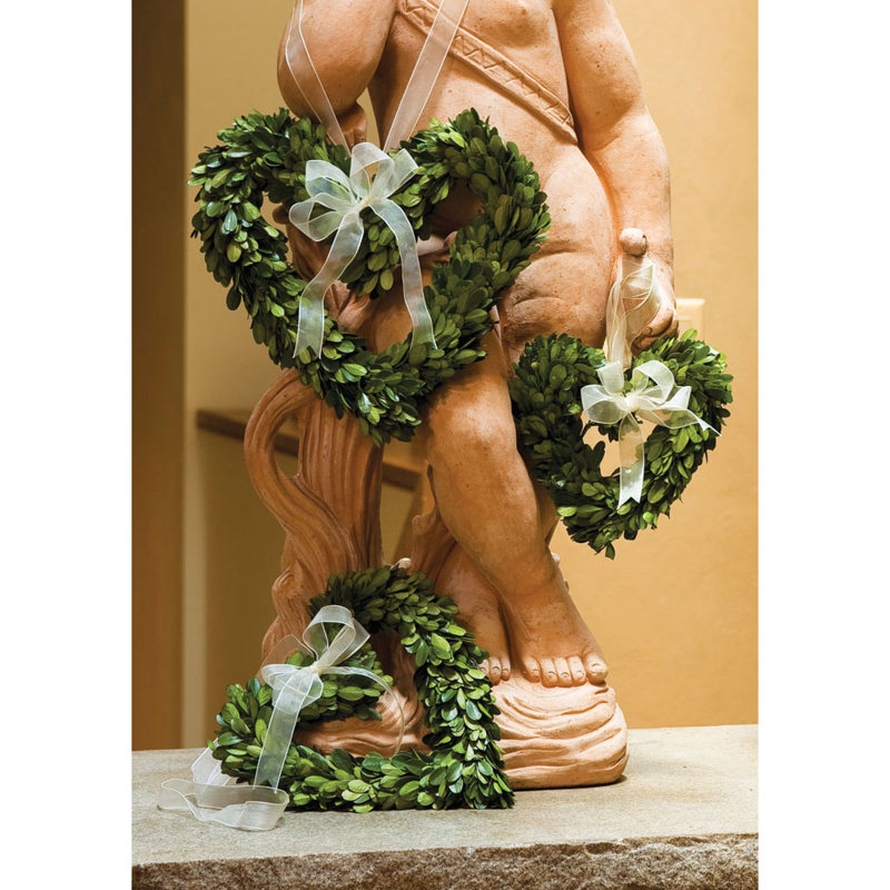 Javin Preserved Boxwood Wreath