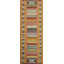 Tapis de couloir géométrique Kilim