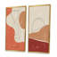 «Vintage Abstract Geometrics in Vintage Colors II», ensemble de 2 reproductions-1198937926-1198937920