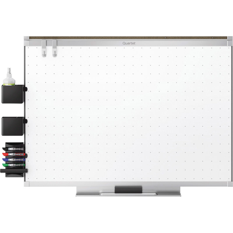 Quartet® Wall Metal Whiteboard, 4' H x 6' W