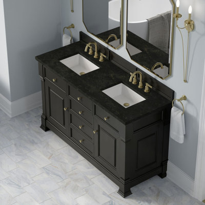 Brookfield 60'' Double Bathroom Vanity with Top