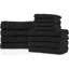 Ensemble de serviettes 100% coton durables-22182161