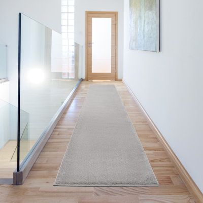 Tapis d'intérieur / extérieur argenté / gris Mullican Sandy