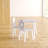 Crow Kids Square Play Or Activity Table and Chair Set-29582908