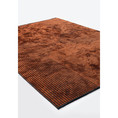 Rashaan Geometric Hand Loom Indoor / Outdoor Area Rug
