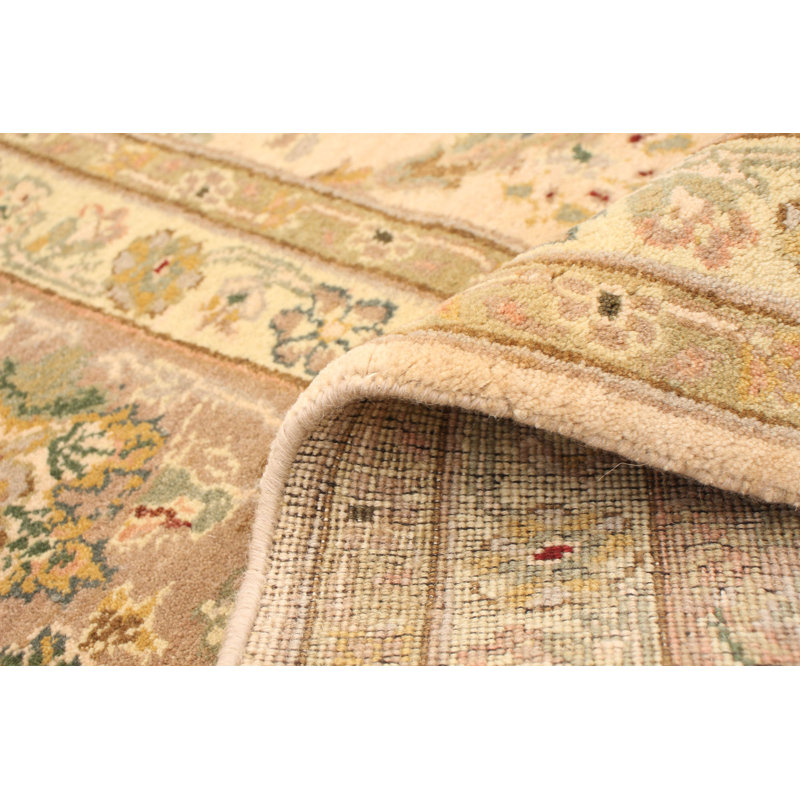 Tapis de zone en laine sultanabad 8 pi 2 po x 10 pi 4 po one-of-kind-noué la main