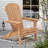 Solid Wood Folding Adirondack Chair-579986716
