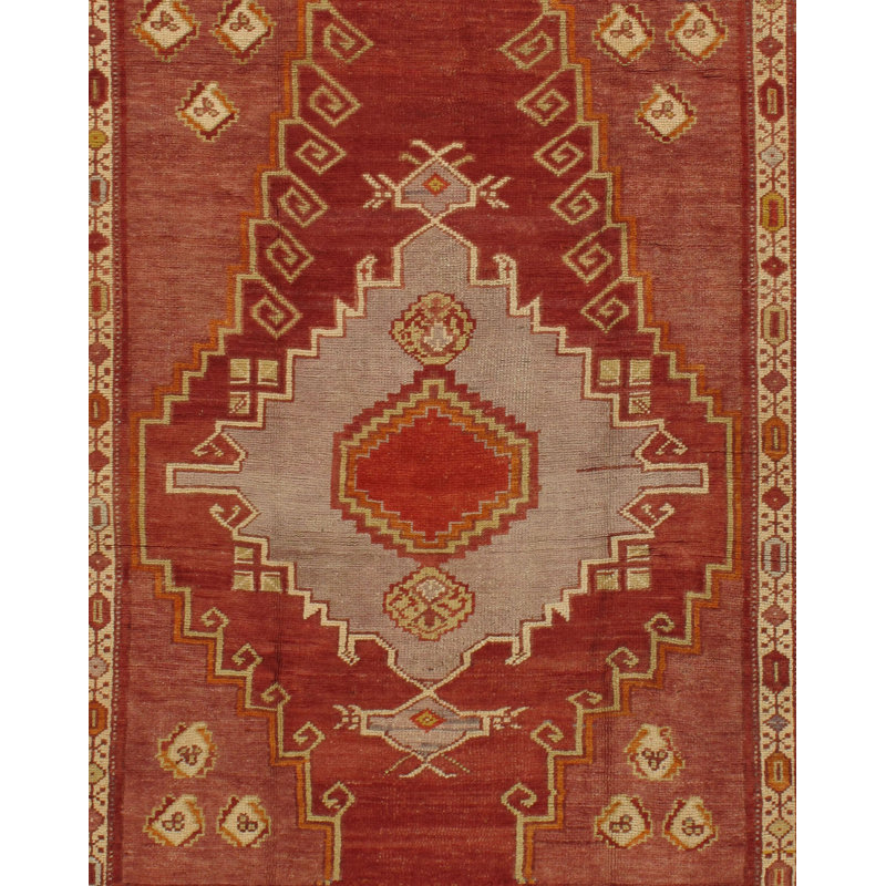 Vintage One-of-a-Kind 4'4" X 5'6" Area Rug