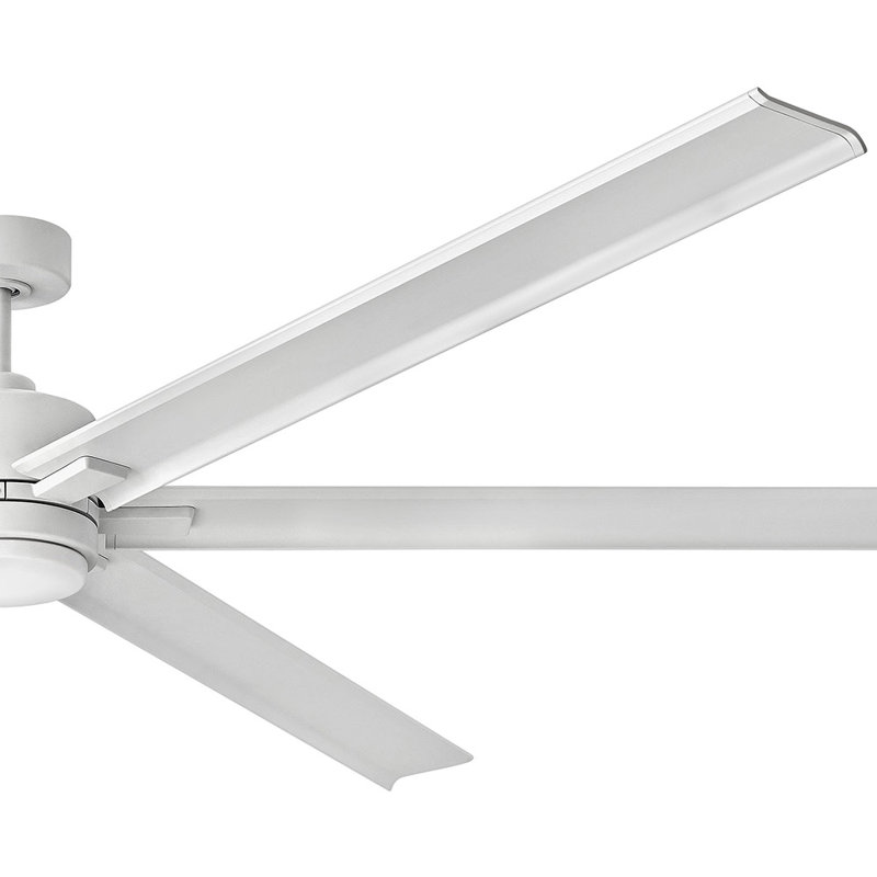 Collette 6 - Ventilateur de plafond standard à  lumières LED avec télécommande murale et ensemble d'éclairage inclus