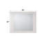 Miroir à finition brillante blanche Naima II