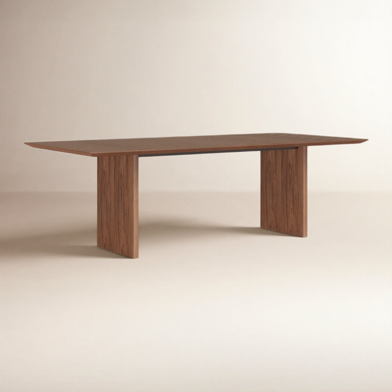 Davina Rectangular Dining Table, Walnut