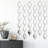 6 Pcs Acrylic Teardrop Mirror Decor,Silver Edge-90849145