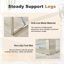 Minimalist Smooth-Finish Sled Base Dining Table - Urban Rectangular-776336779-776336820