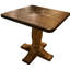 Savoy Solid Wood Pedestal End Table